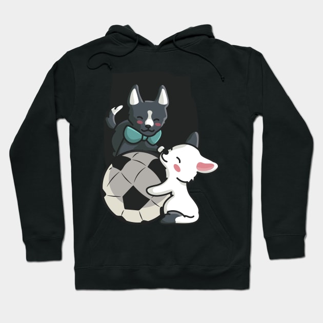 Playing Puppies Hoodie by TheRealestDesigns